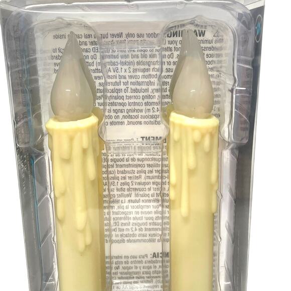 Flameless Candles LED Ashland Tapers with Remote Control and Suction Clips - Picture 2 of 4